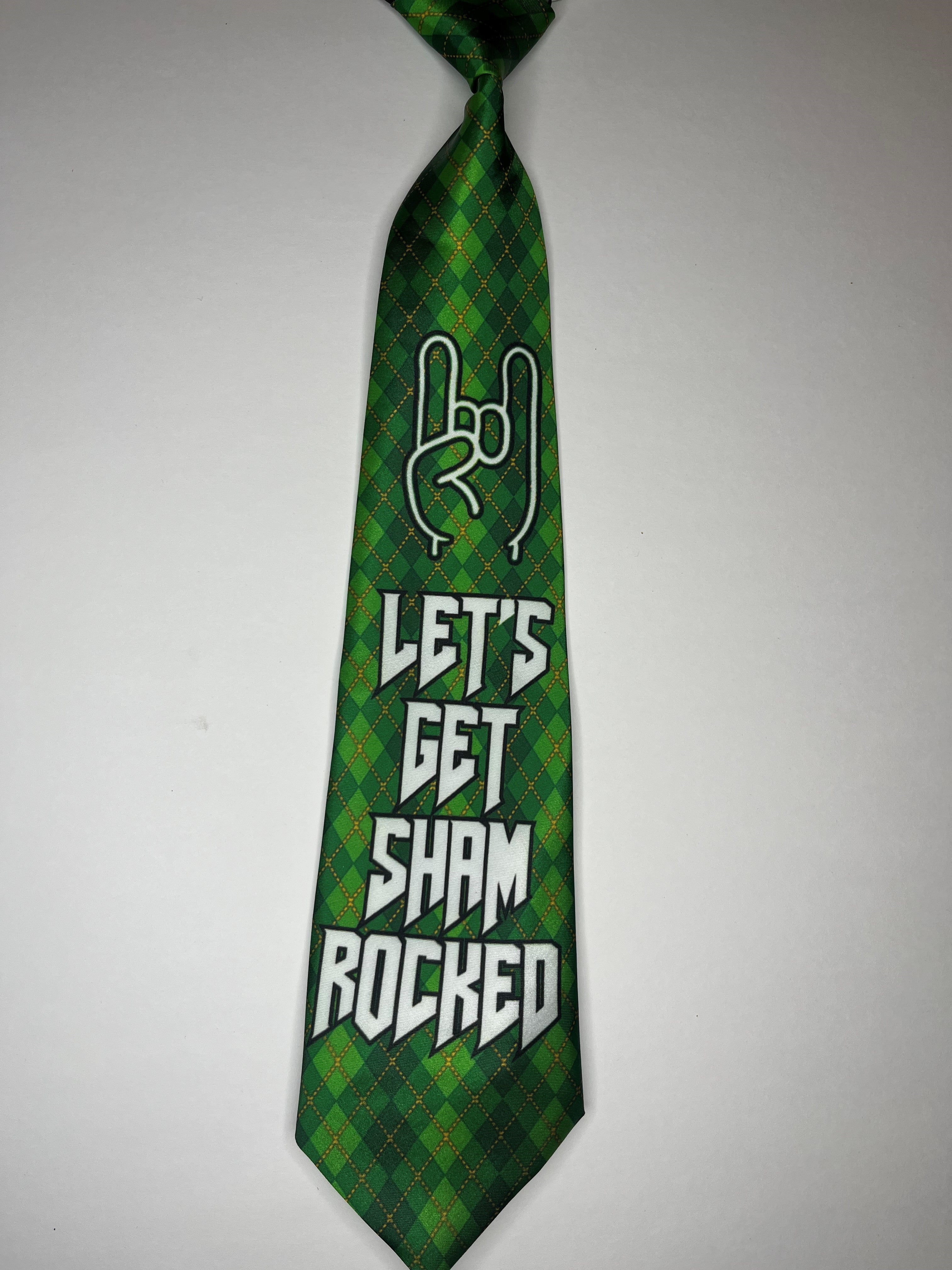 St Patricks Day Light Up Tie